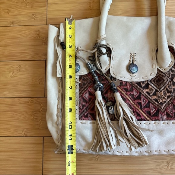 Simone Camille Leather Embroidered Bag - Picture 5 of 9